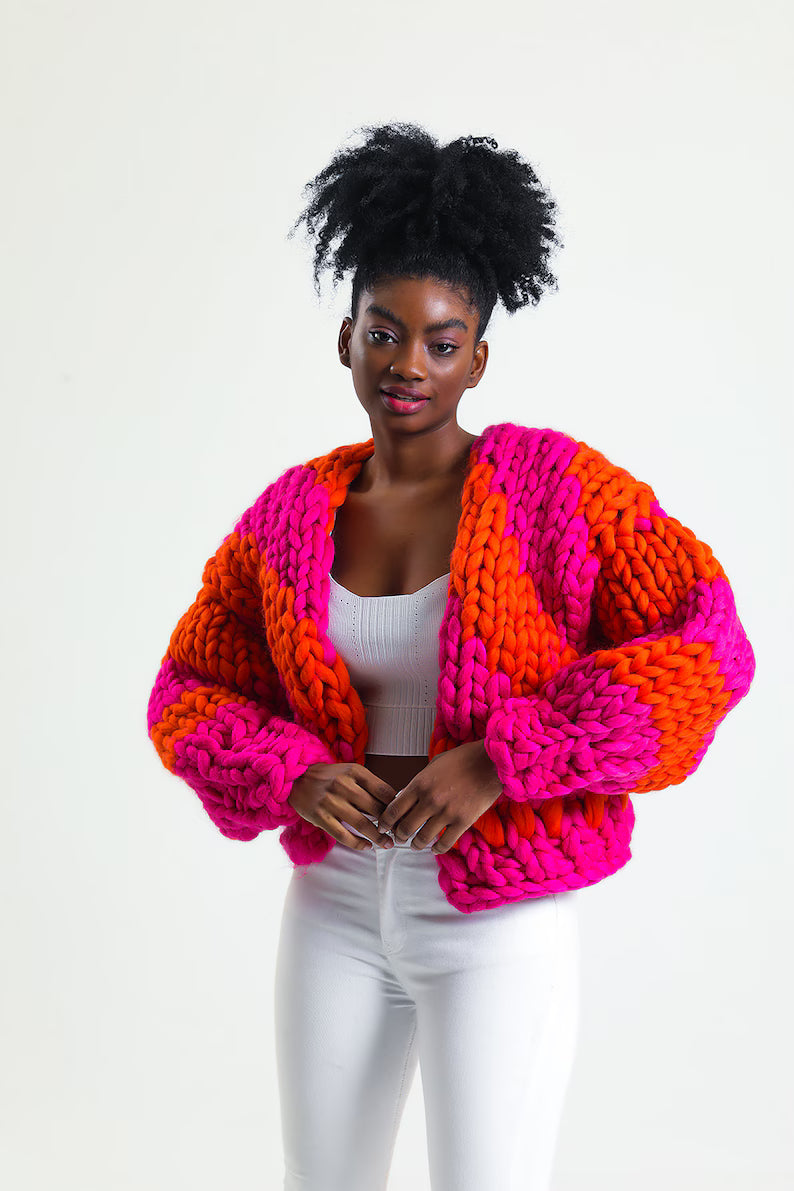 Aura Chunky Knit Cardi