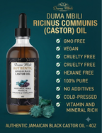 Unrefined Jamaican Black Castor Oil