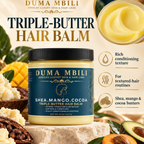 Duma Mbili Shea • Mango • Cocoa Triple-Butter Hair Balm