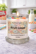 Fan Favorites Trio - Blueberry Waffle, Strawberry Shortcake & Fruit Loops Scented Dessert Candles