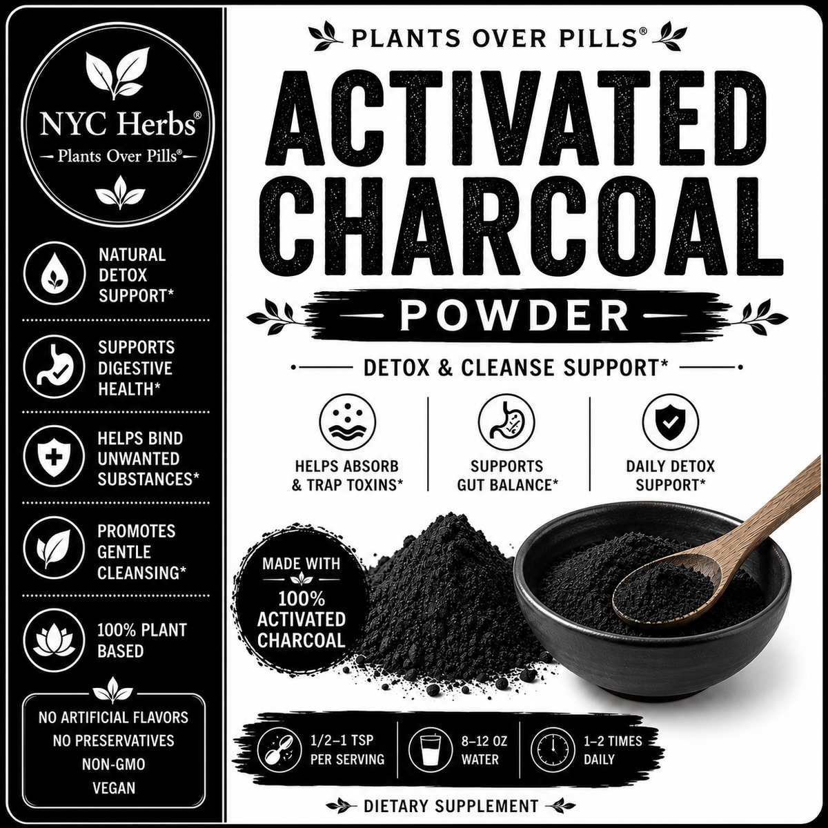 Activated Charcoal Powder