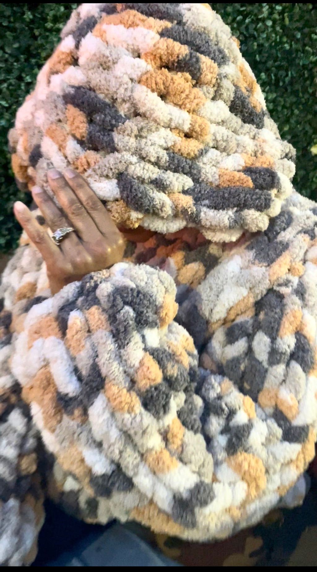 Chunk Allure Chunky Knit Hoodie