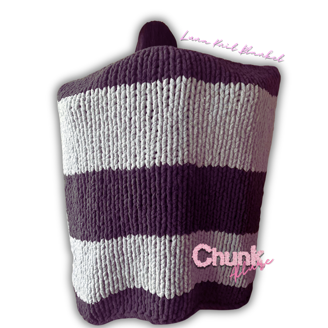 Luna Chunky Knit Throw