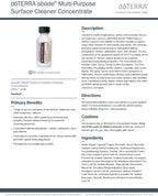 doTERRA abode Multi-Purpose Surface Cleaner Concentrate