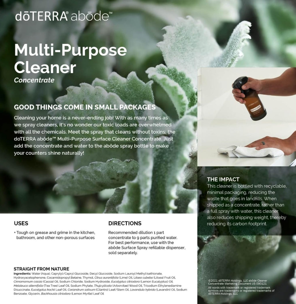 doTERRA abode Multi-Purpose Surface Cleaner Concentrate