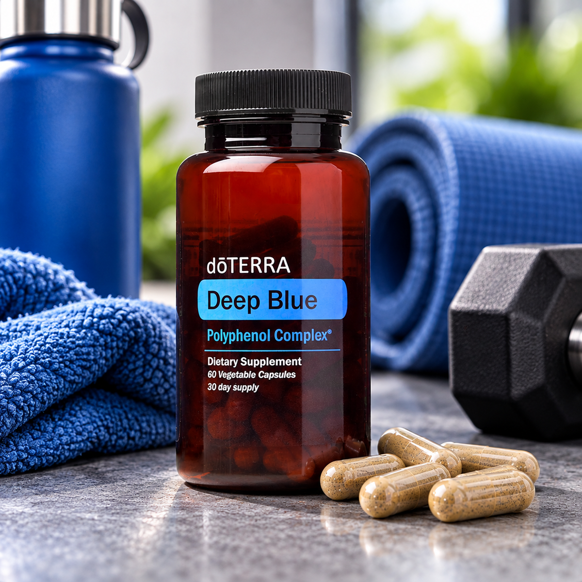 doTERRA Deep Blue Polyphenol Complex – 60 Vegetable Capsules