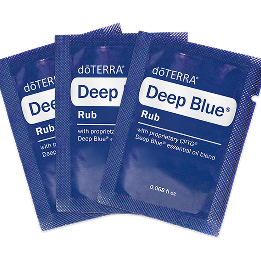 doTERRA Deep Blue Rub Samples – 10 x 2ml Pouches