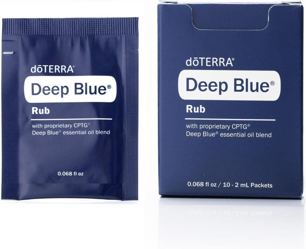 doTERRA Deep Blue Rub Samples – 10 x 2ml Pouches