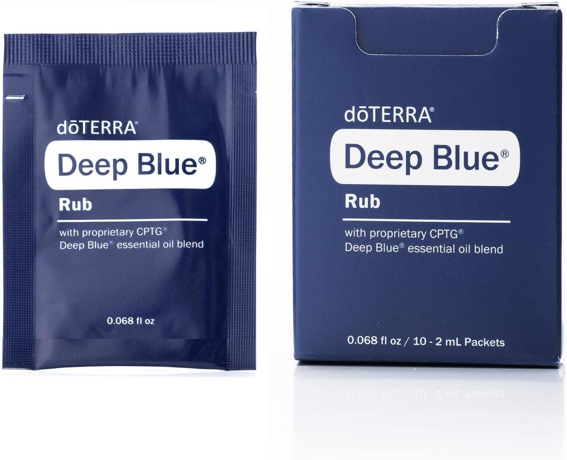 doTERRA Deep Blue Rub Samples – 10 x 2ml Pouches