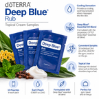 doTERRA Deep Blue Rub Samples – 10 x 2ml Pouches