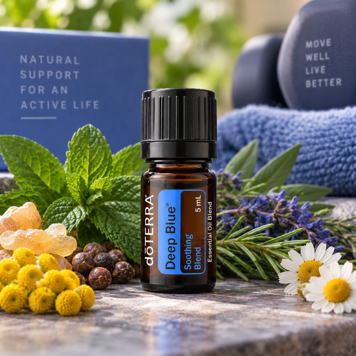 doTERRA Deep Blue Soothing Blend Essential Oil 5ml (0.17 fl oz)