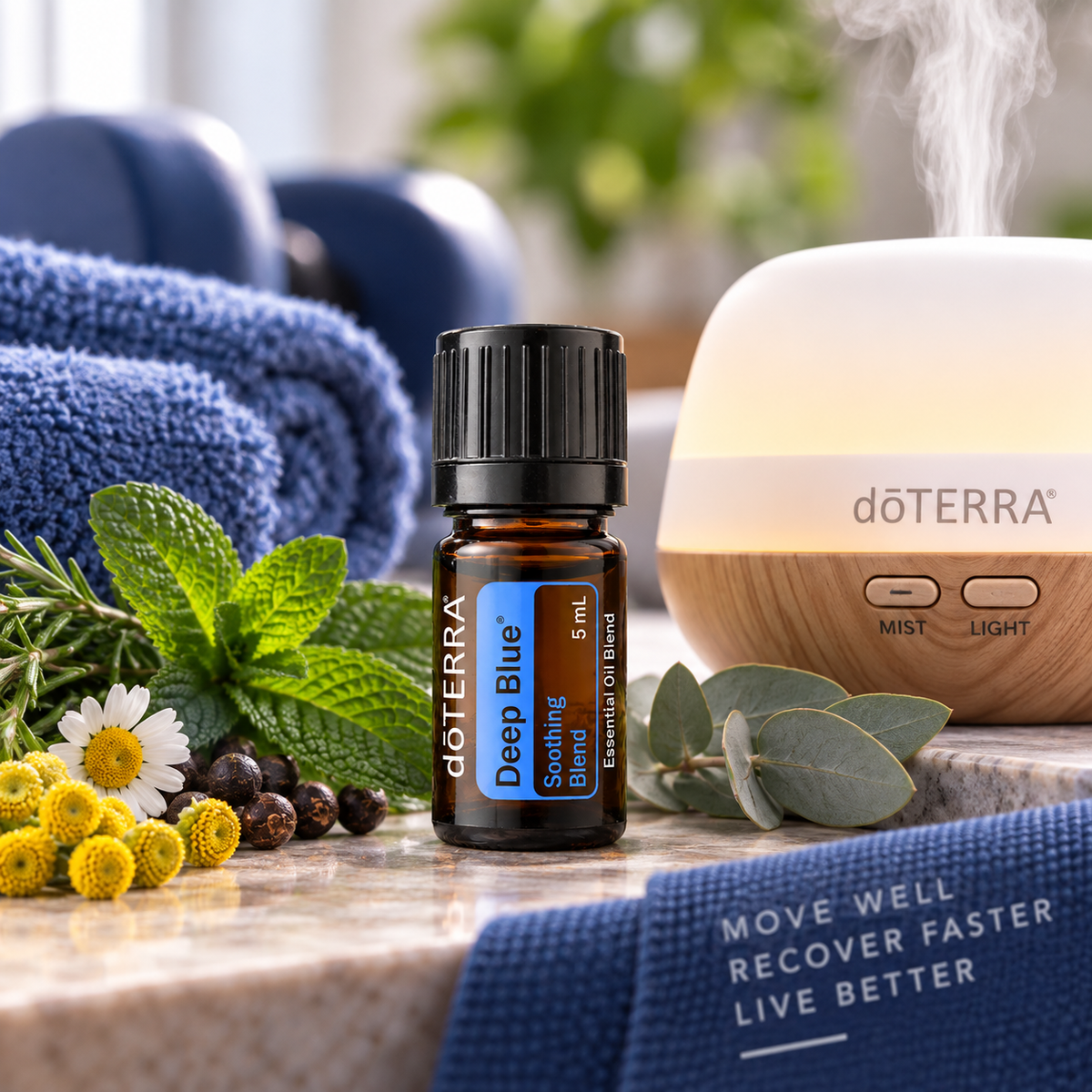 doTERRA Deep Blue Soothing Blend Essential Oil 5ml (0.17 fl oz)