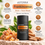 doTERRA Frankincense Stick + Naio Wood