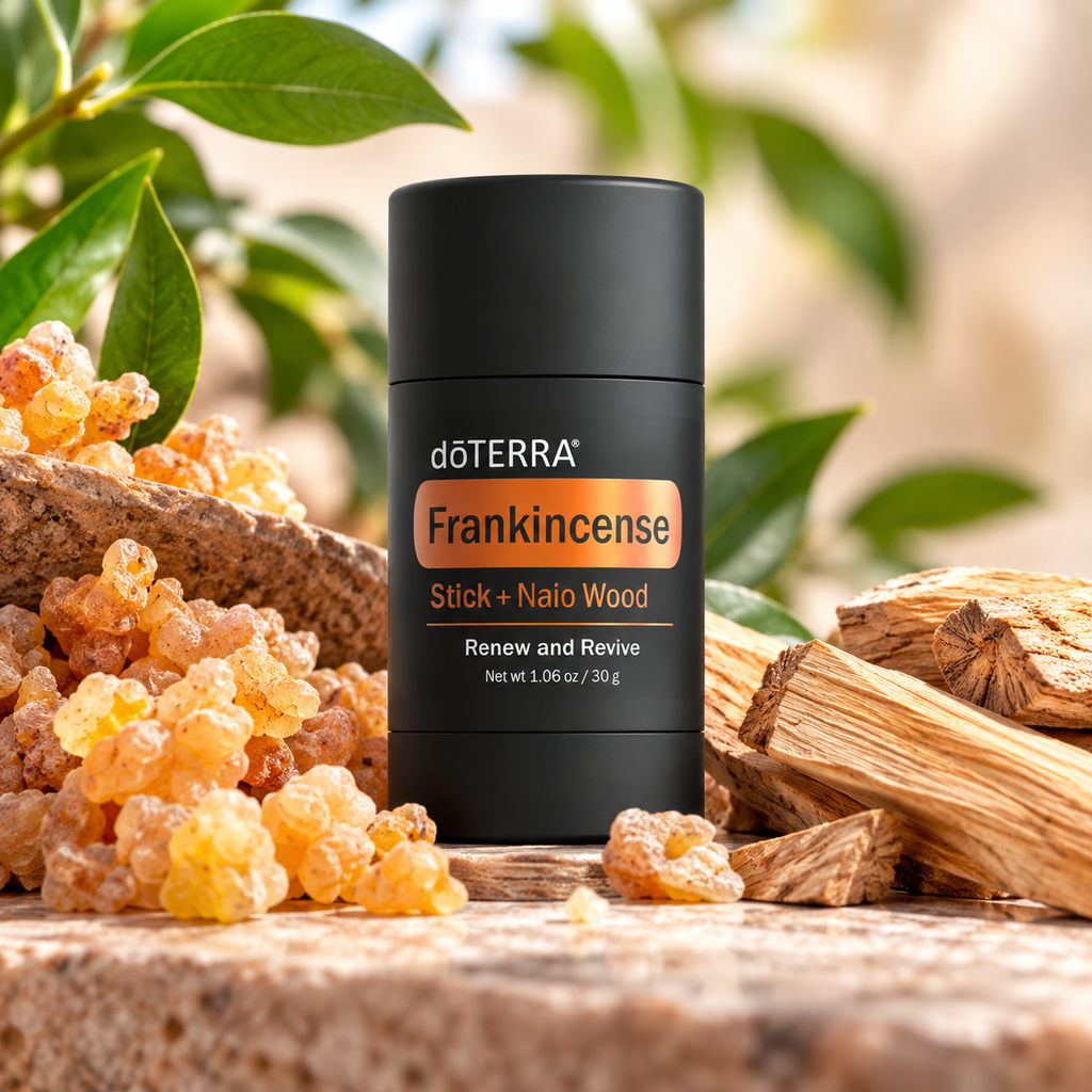 doTERRA Frankincense Stick + Naio Wood