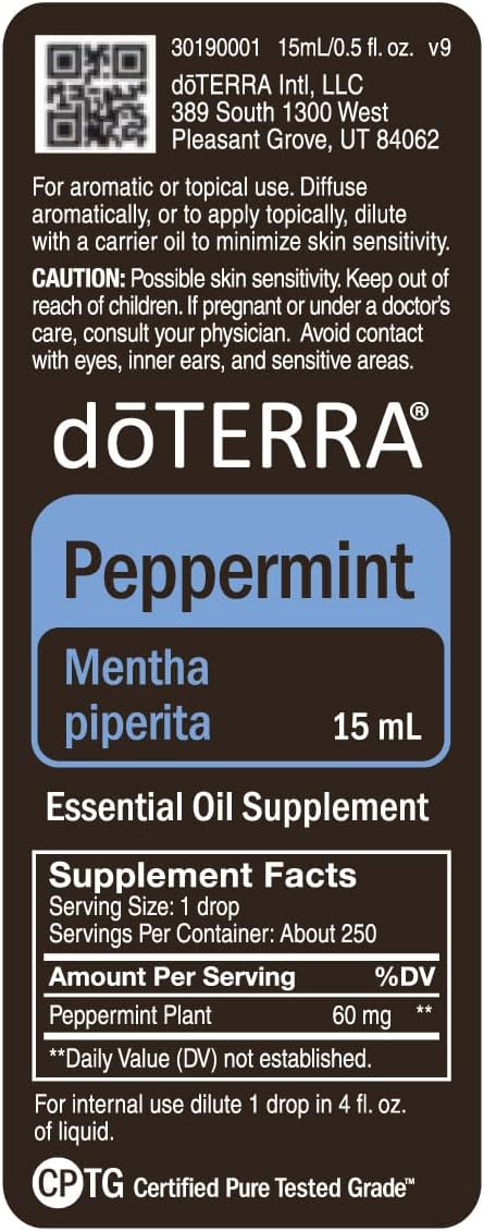 doTERRA Peppermint Essential Oil 15 mL