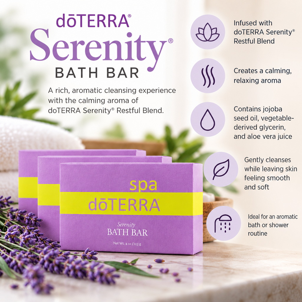 doTERRA Serenity® Bath Bar 3-Pack