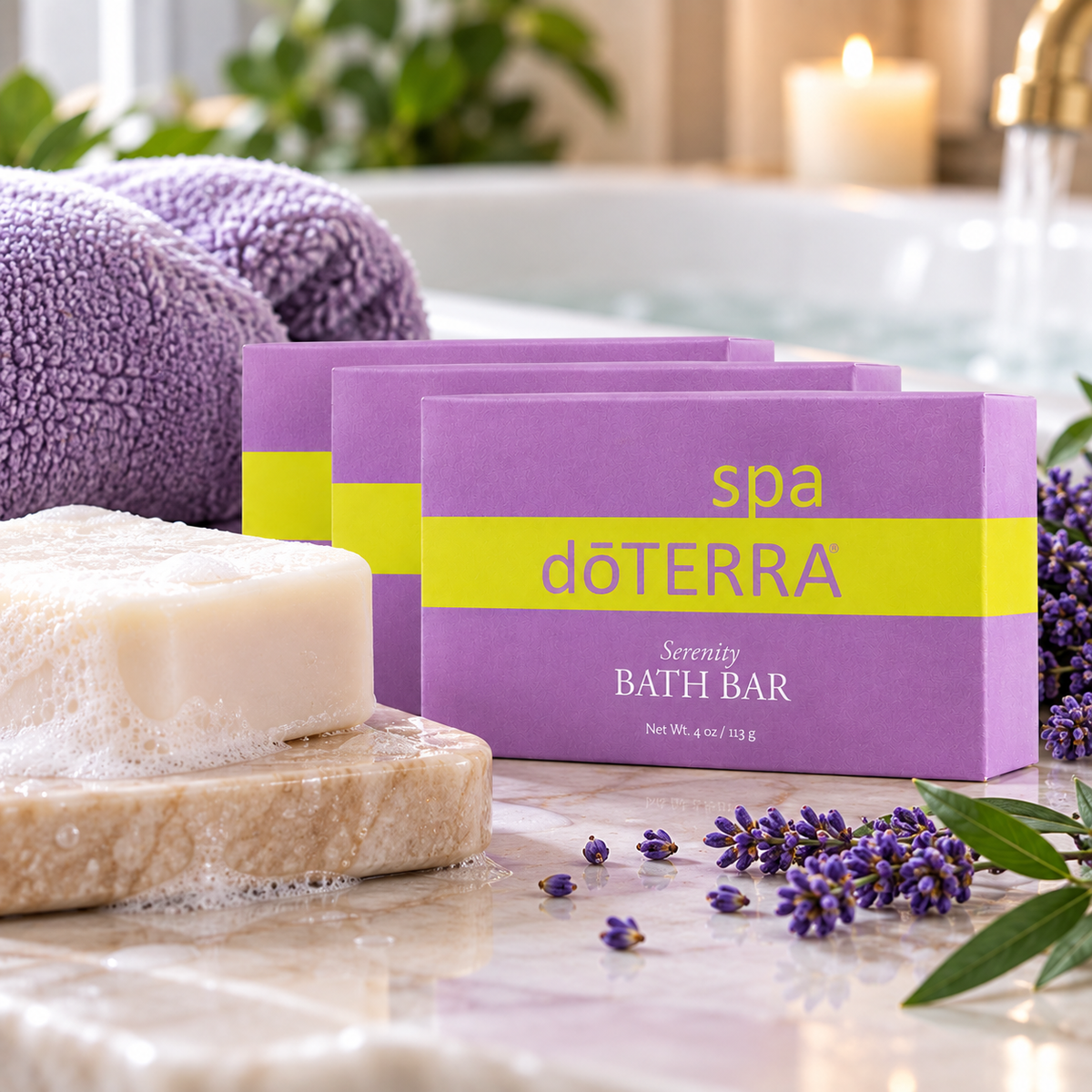 doTERRA Serenity® Bath Bar 3-Pack