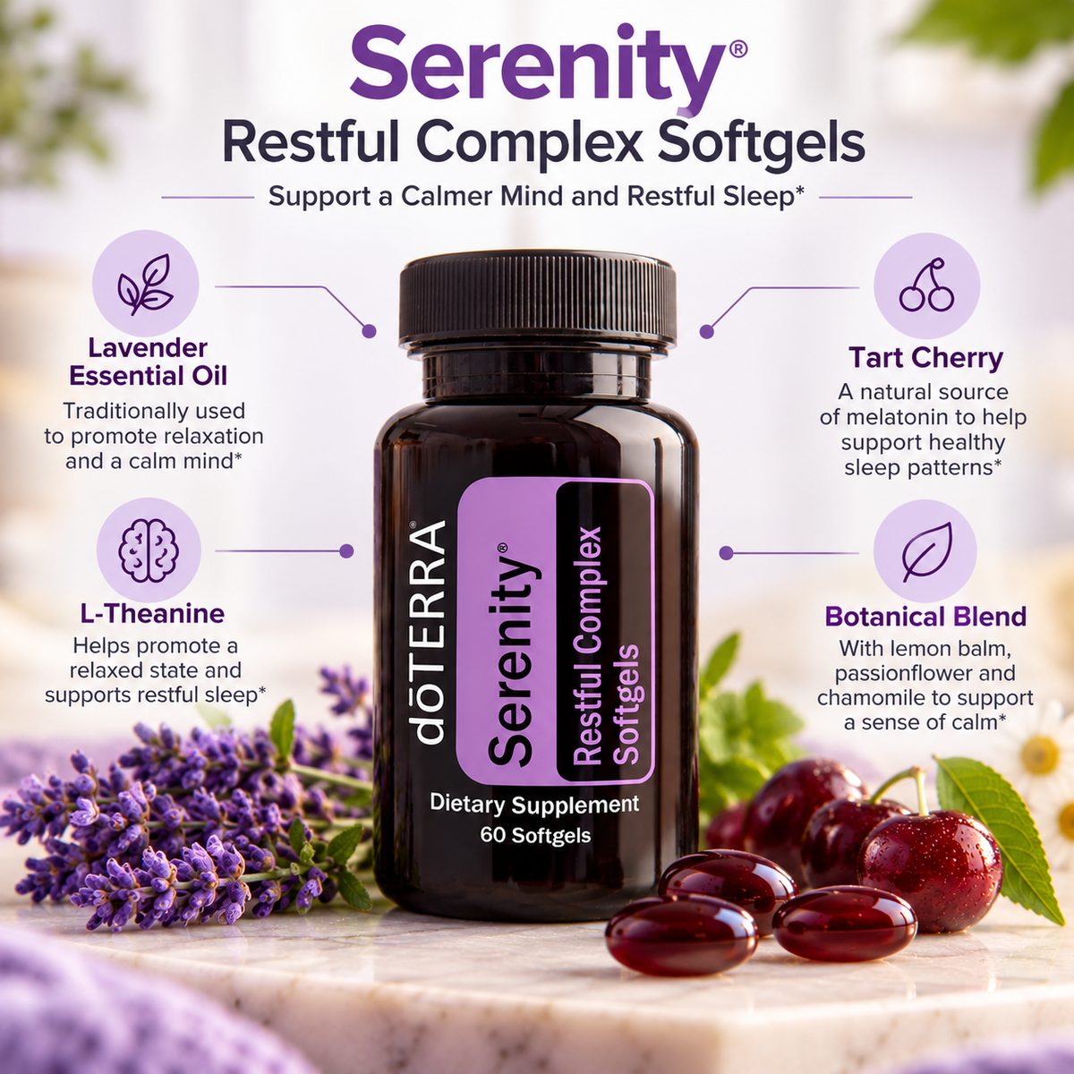 doTERRA Serenity Restful Complex Softgel