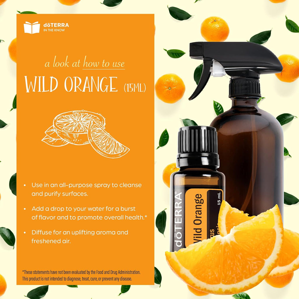 doTERRA Wild Orange Essential Oil 15 mL