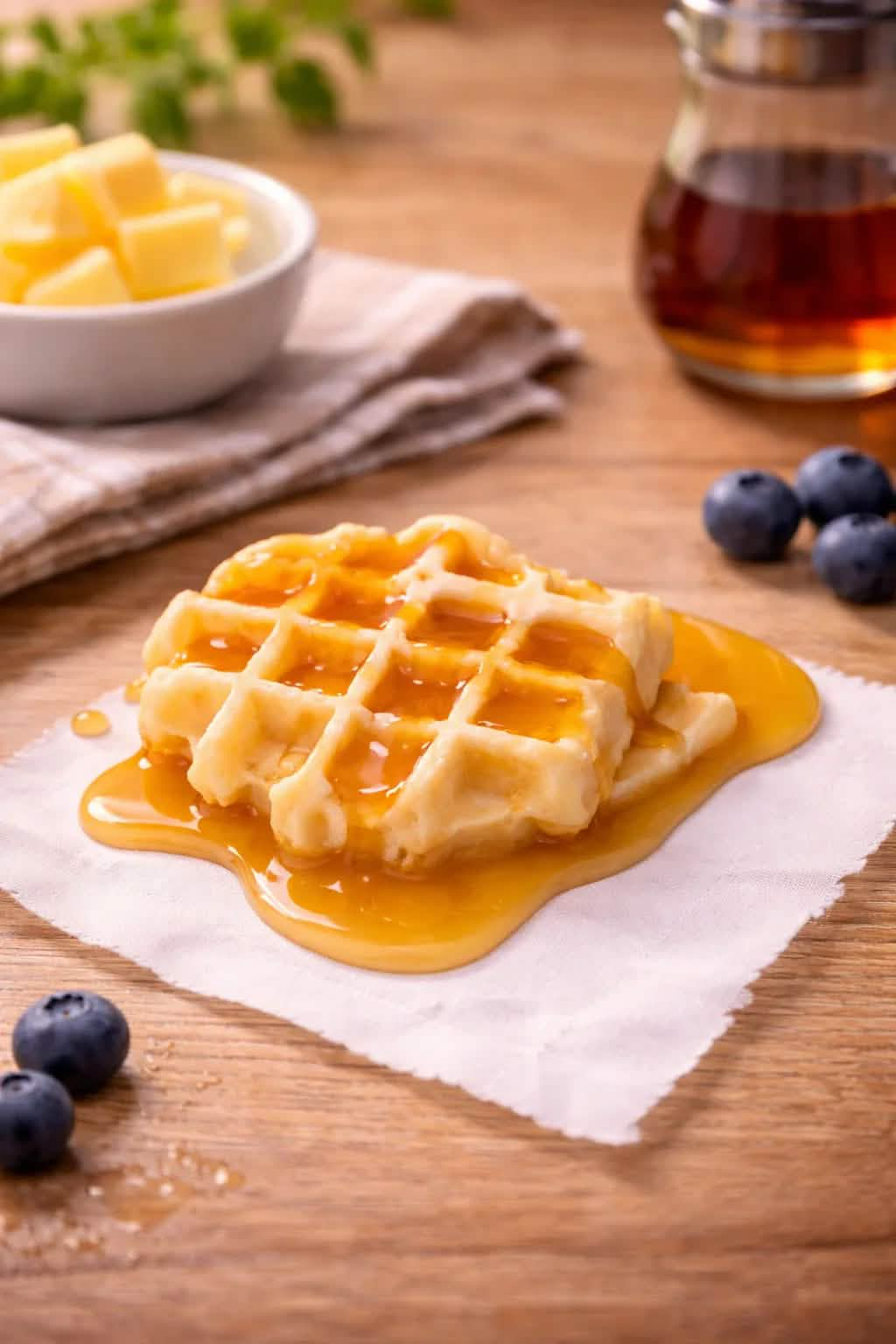 Waffle with Maple Syrup Wax Melt